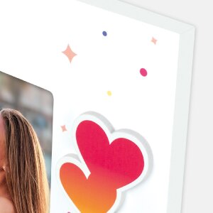 ZEP Dřevěný foto rámeček Alexia 10x15 cm