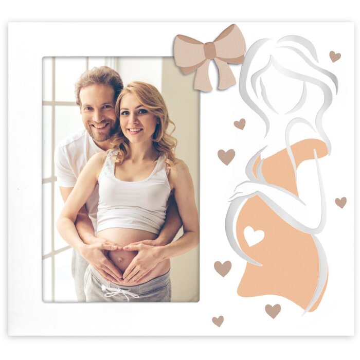 ZEP Dřevěný rámeček Veronica 10x15 cm pro těhotenství