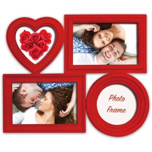 ZEP Fotogalerie Almada červený rámeček na 4...