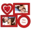 ZEP Fotogalerie Almada červený rámeček na 4 fotografie 31x26 cm
