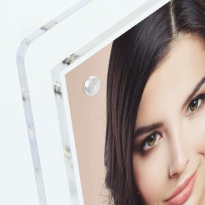 ZEP Acryl-Fotorahmen Lowell 10x15 cm – moderní fotopříčník s vizitkami