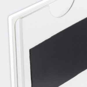 ZEP TZ46W Magnetický akrylový rámek 10x15 cm bílý