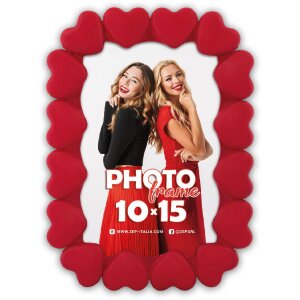 ZEP Fotorám Margherita červený 10x15 cm