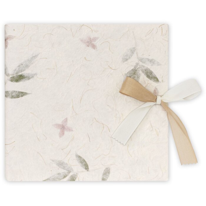 ZEP Fotoalbum Meryl VIII 23x23 cm s reisovým obalem a ozdobnou stuhou