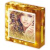 ZEP Glitter Fototrahmen Shake Frame Gold 10x10 cm