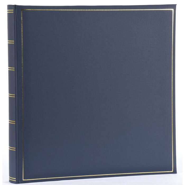 Henzo fotoalbum CHAMPAGNE modré 35x35 cm 70 bílých stran