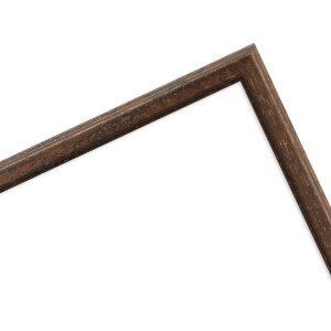 MendeFrames Dřevěný obrazový rám z masivního dřeva – mnoho velikostí a barev, výběr skla