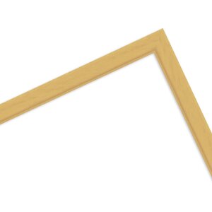 MendeFrames Dřevěný obrazový rám z masivního dřeva – mnoho velikostí a barev, výběr skla