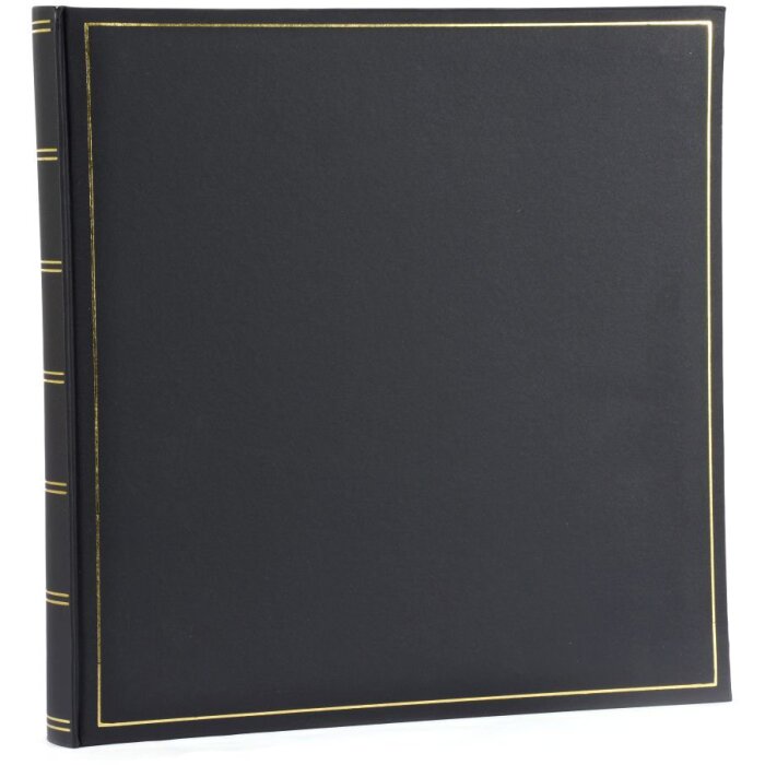 Henzo fotoalbum CHAMPAGNE černé 35x35 cm 70 bílých stran
