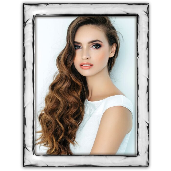 ZEP Fotorámeček Crotone stříbrný lesk 10x15/13x18 cm