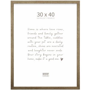 Deknudt Dřevěný rámeček S243 s blokovým profilem 1,4 cm – v barvách Natur, Bílá, Černá, Antik stříbrná, Bronz