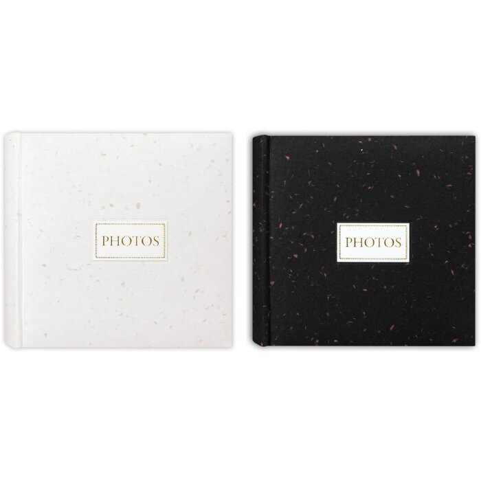 ZEP Fotoalbum Sophie - Rýžový papír - Bílá/Černá 24x24/32x32 cm