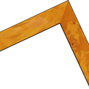 MendeFrames Dřevěný rám H14D – světlé/tmavé dřevo 3cm