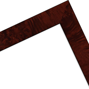 MendeFrames Dřevěný rám H14D – světlé/tmavé dřevo 3cm