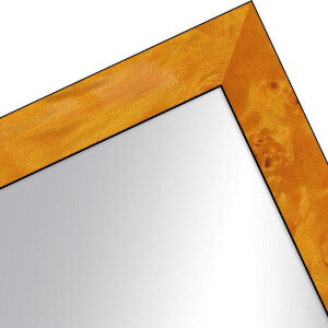 MendeFrames Zrcadlo H14D Dekor Dřeva Světlý/Tmavý