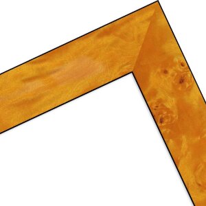 MendeFrames Dřevěný fotorámeček H14E s kořenovou dekorací