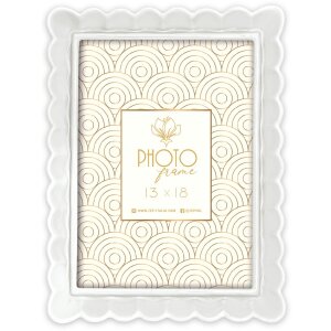 ZEP Fotorámeček HERVE z umělého kamene - bílý, béžový, hnědý