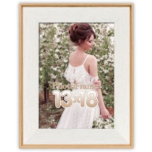 ZEP Fotorámeček Siena - Dřevěný vzhled, bílá/přírodní