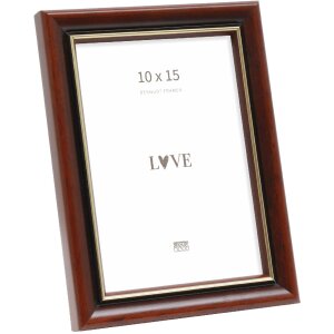 Deknudt S407H2 Dřevěný fotorámeček hnědý 10x15-30x40 cm