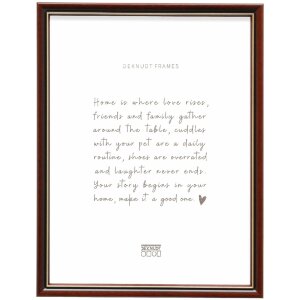 Deknudt S407H2 Dřevěný fotorámeček hnědý 10x15-30x40 cm