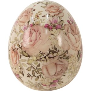 Clayre & Eef Dekorativní vejce 7x9 cm...