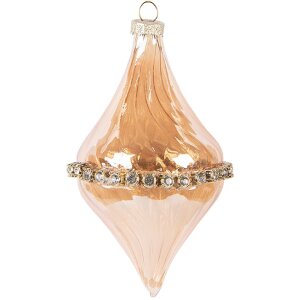 Clayre & Eef Vánoční koule 8x14 cm...