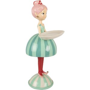 Clayre & Eef Dekorace dítě s miskou 18x16x38...