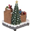 Clayre & Eef Dekorace Santa Claus s LED 20x16x20 cm