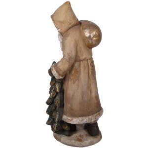 Clayre & Eef Vánoční dekorace Santa 38x30x90 cm