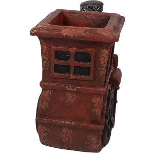 Clayre & Eef Dekorace Lokomotiva 70x30x50 cm Vánoční