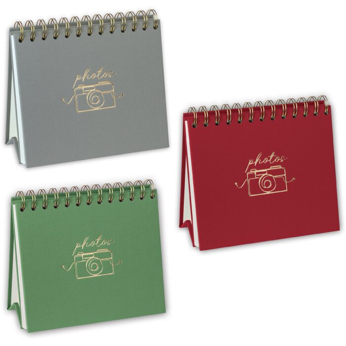 ZEP Samolepící Stolní Fotoalbum - 20 listů (různé barvy a velikosti)