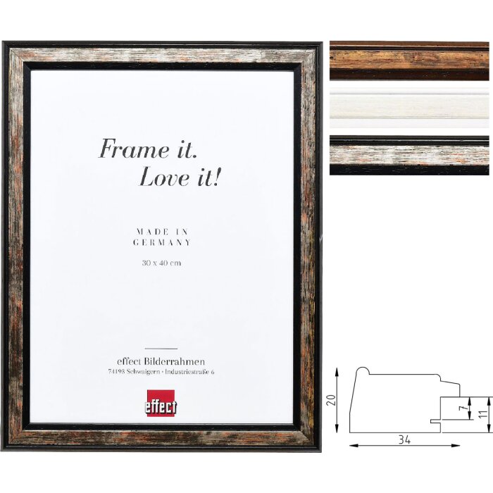 Goldbuch Fotorámeček Profil 64 – Masivní dřevo, 6x lakovaný