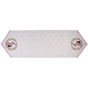 Clayre & Eef podložka na stůl 50x160 cm béžově...