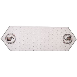 Clayre & Eef Stolní přehoz 50x160 cm s motivem...