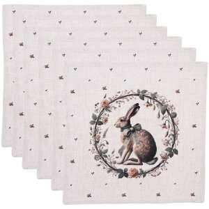 Clayre & Eef Krabičky na ubrousky 6 ks...