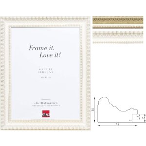 Effect dřevěný zrcadlový rám Profil...