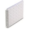 Hama Spirálové album květové, 28x24 cm, 50 bílých stran, neutrální
