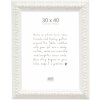 Deknudt Dřevěný rámeček S996K – Bílý nebo černý, s klarovým sklem, 30x40–40x60 cm