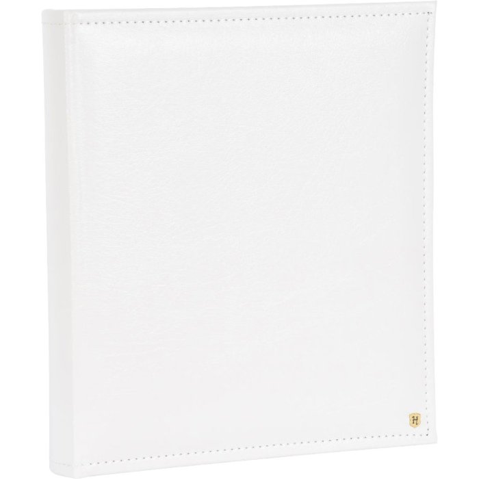 Henzo fotoalbum LONZO XL bílé 30x36,5 cm 80 černých stran