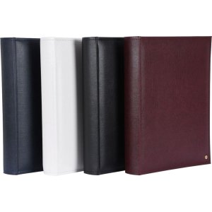 Henzo fotoalbum LONZO XL bílé 30x36,5 cm 80 černých stran