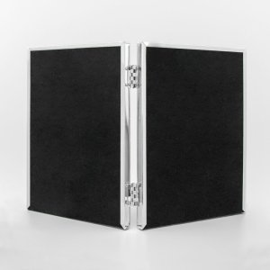 ZEP kovový fotorámeček dvojitý rámeček Klara 2 fotografie 7x10 cm stříbrný lesklý