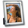 Kovový fotorámeček ZEP Viona 15x20 cm stříbrný lesklý