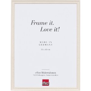 Effect Dřevěný rámeček Profil 2440 bílý 40x60 cm s muzejním sklem