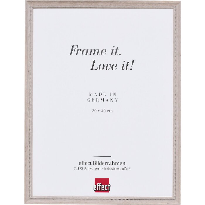 Effect Dřevěný rámeček Profil 2440 světle hnědý 10x10 cm s klasickým sklem