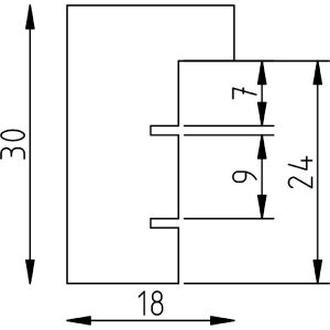 Effect dřevěný rám na obraz 24x30 cm ořech muzejní sklo