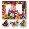 ZEP Wandsticker Schmetterlinge mit Fotorahmen 10x15 cm