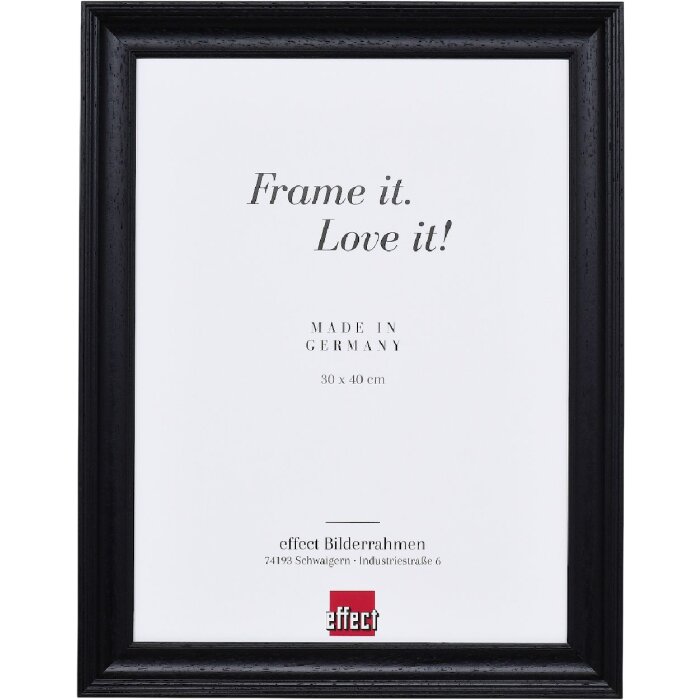 Effect dřevěný fotorámeček 13×13 cm s muzeálním sklem