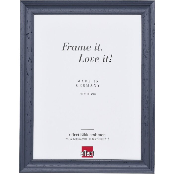 Effect Zrcadlo Profil 2420 Dřevěné zrcadlo 10x10 cm šedé