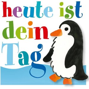 Artebene Minikarte Pinguin Kids 8x8 cm mit Umschlag