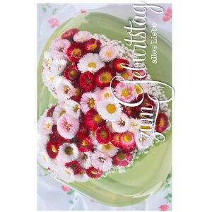 Artebene Karte Präge-Geburtstag-Herzdose,...